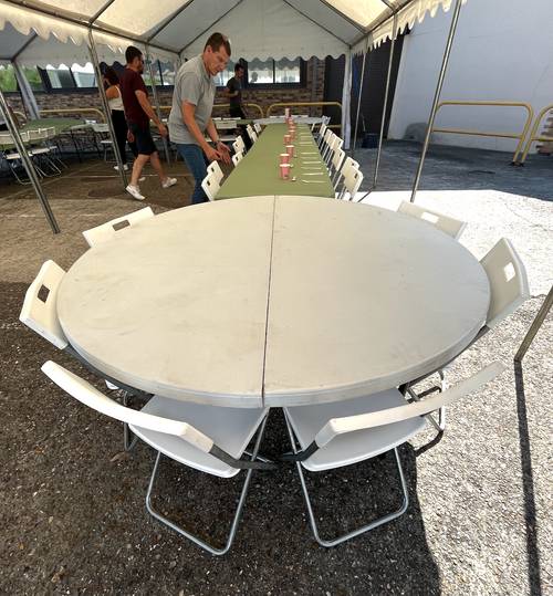 Loue tables pliantes - toutes tailles