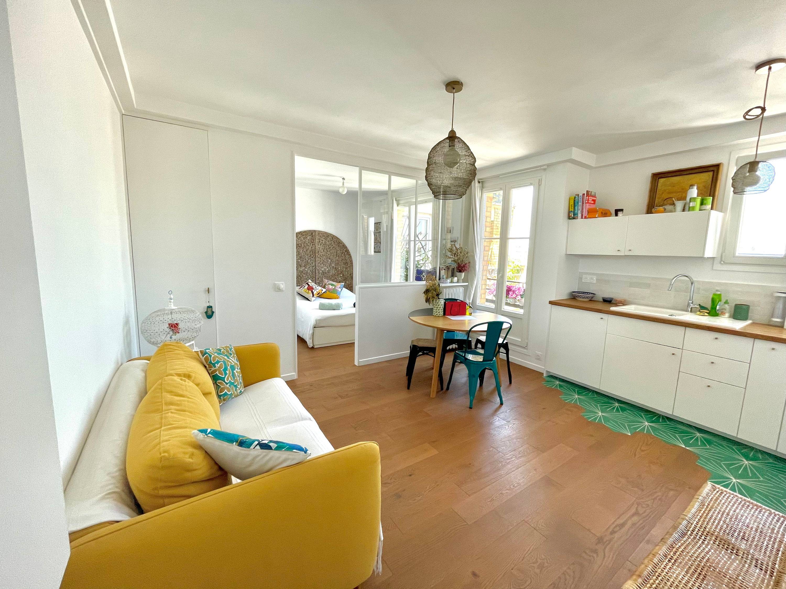 Loue appartement 2 pièces dans le Marais - 2 couchages