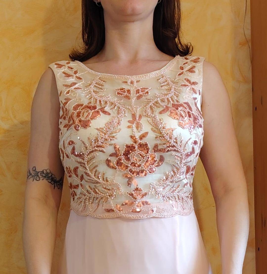 Vends robe longue cocktail - Taille M