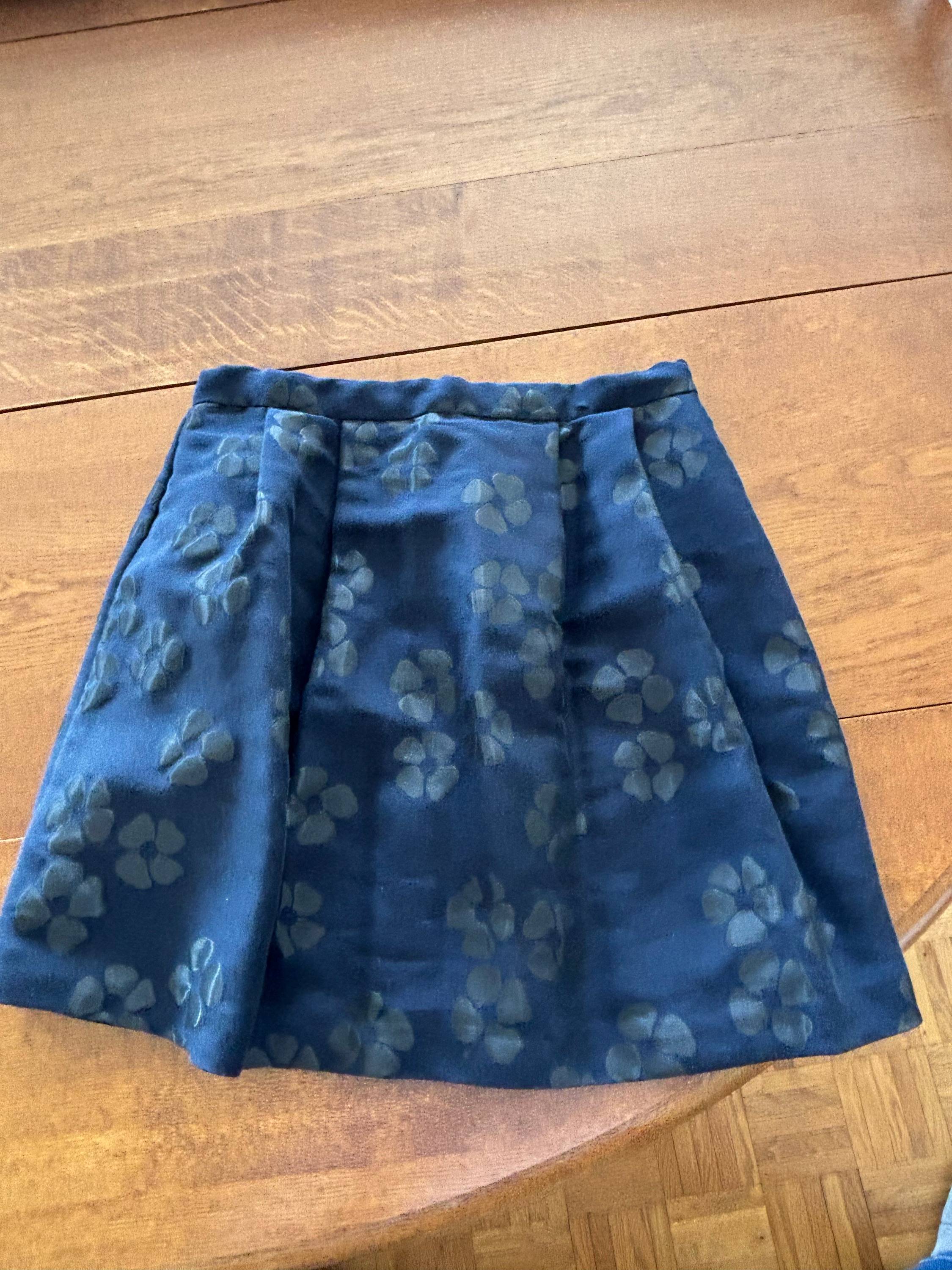 Vends jupe bleue marine Jacadi - Taille 14 ans