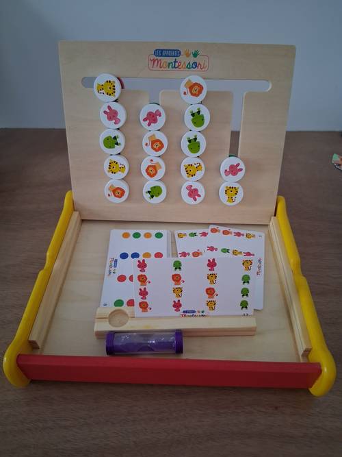 Jeu les apprentis Montessori