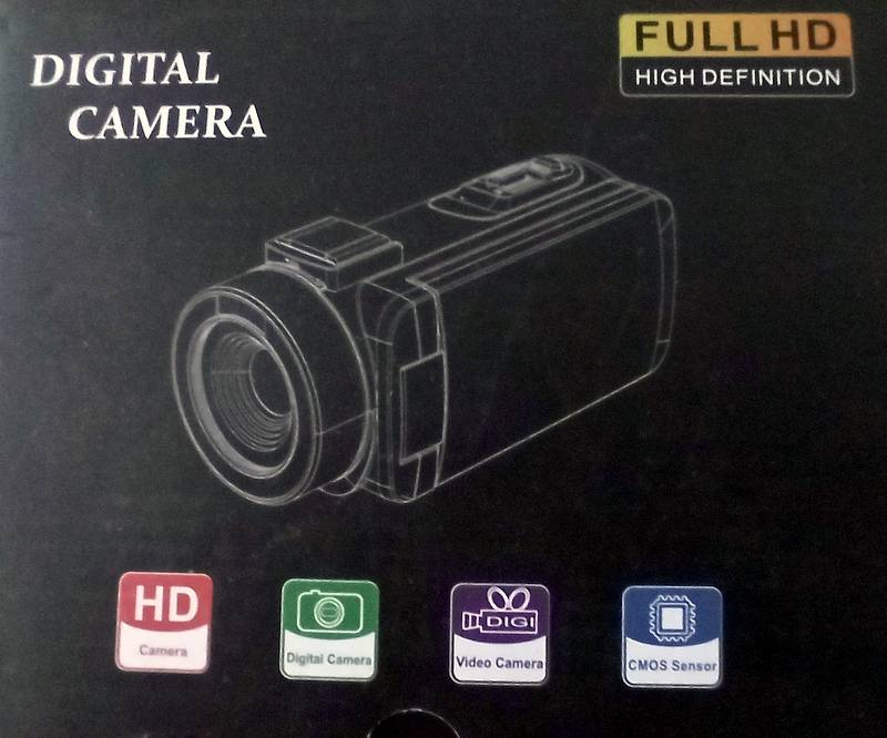 Camescope avec accessoires et boite