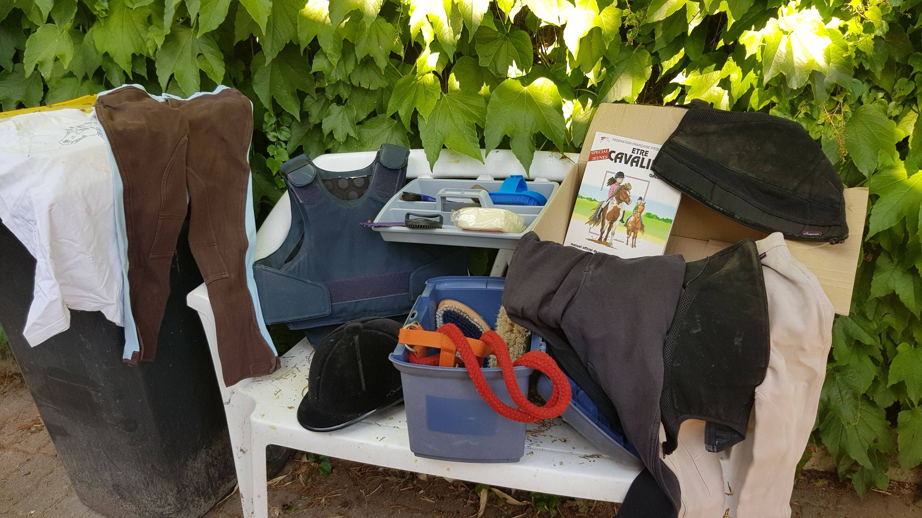 Vends kit équitation