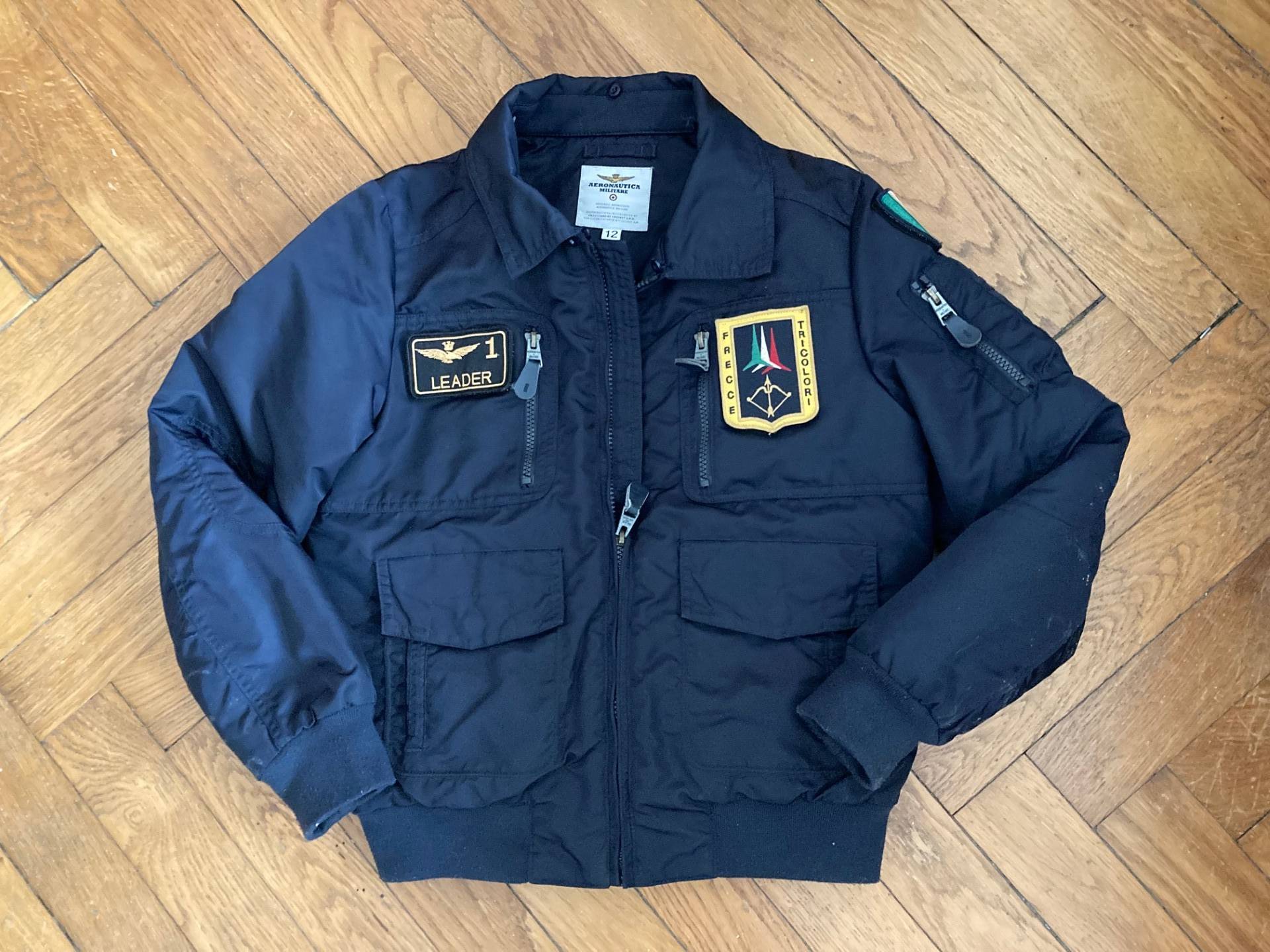 Vends blouson aviateur Aeronautica Militare - Taille 12 ans