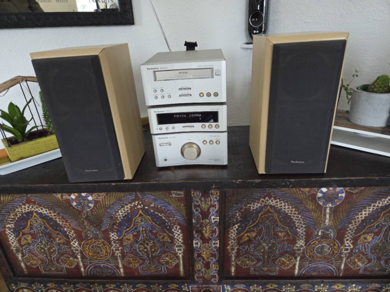 Mini chaîne HIFI vintage Technics modèle HD310 - Qualité japonaise