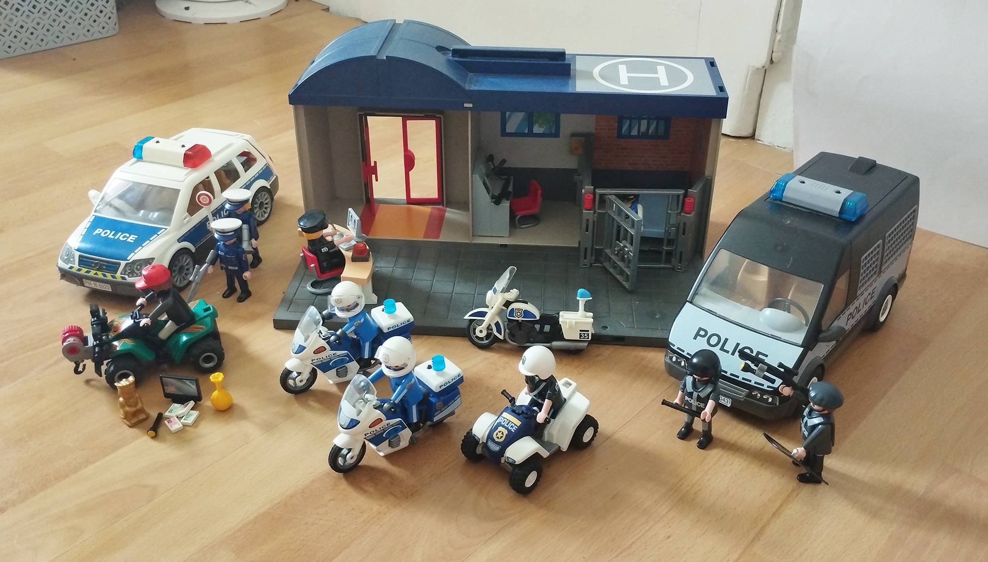 Vends lot police Playmobil