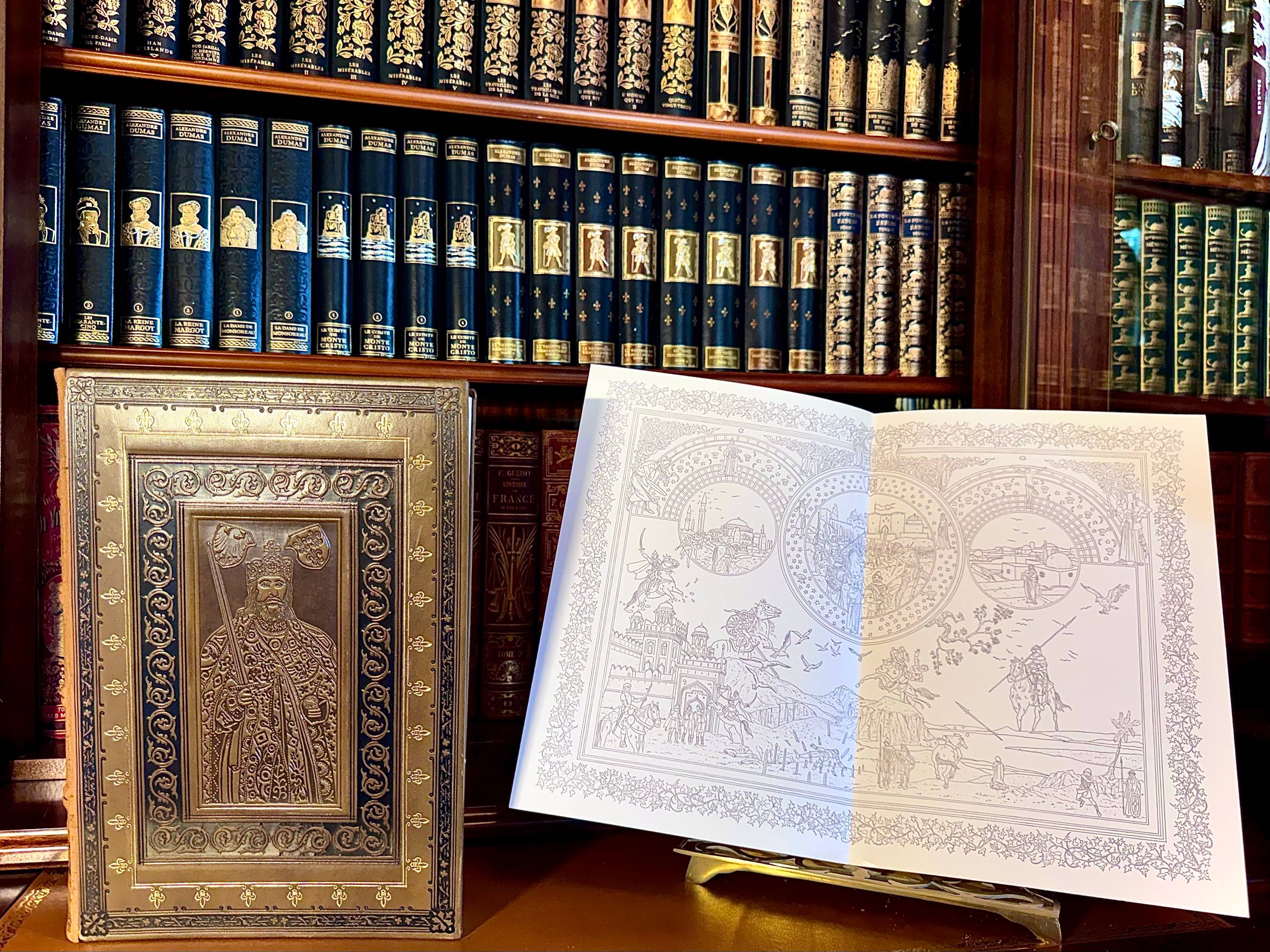 Vends édition de l’Ibis numéroté Le voyage de Charlemagne avec planches illustrations et certificat
