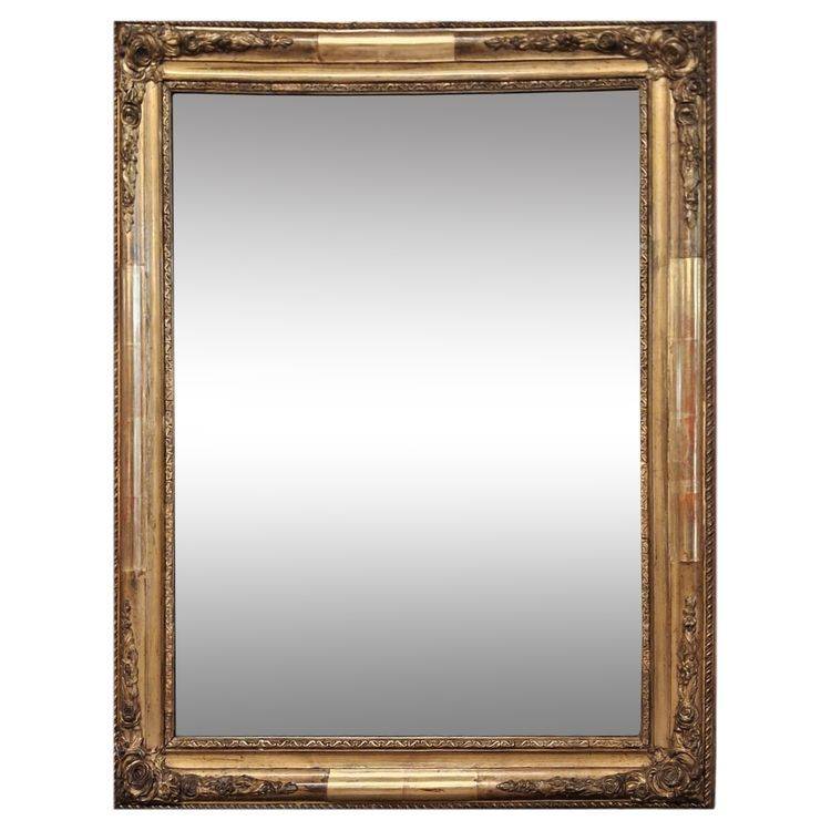 Miroir époque restauration 77x 63