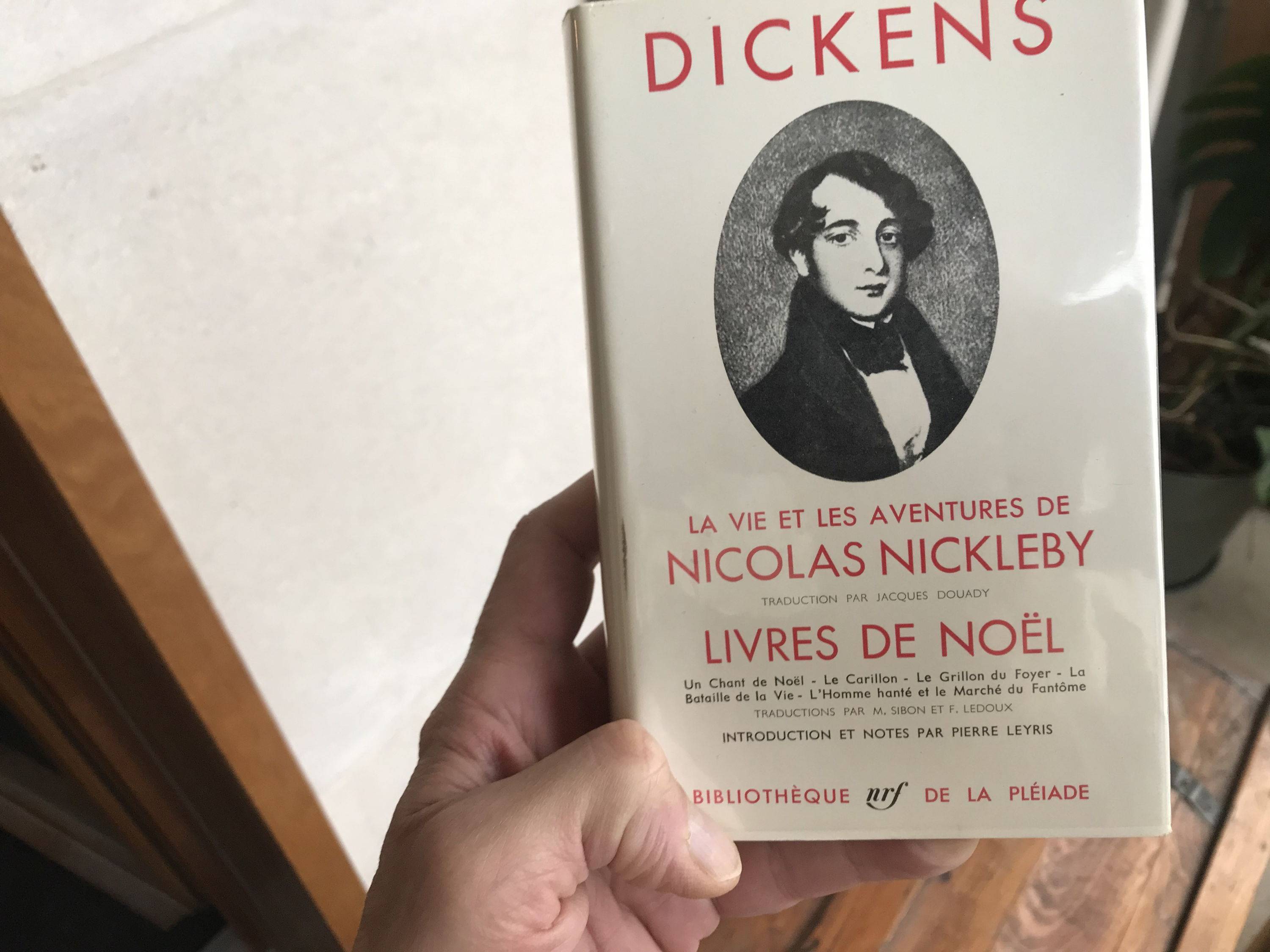 Vends Pléiade Charles Dickens Nicolas Nickleby – livres de Noël