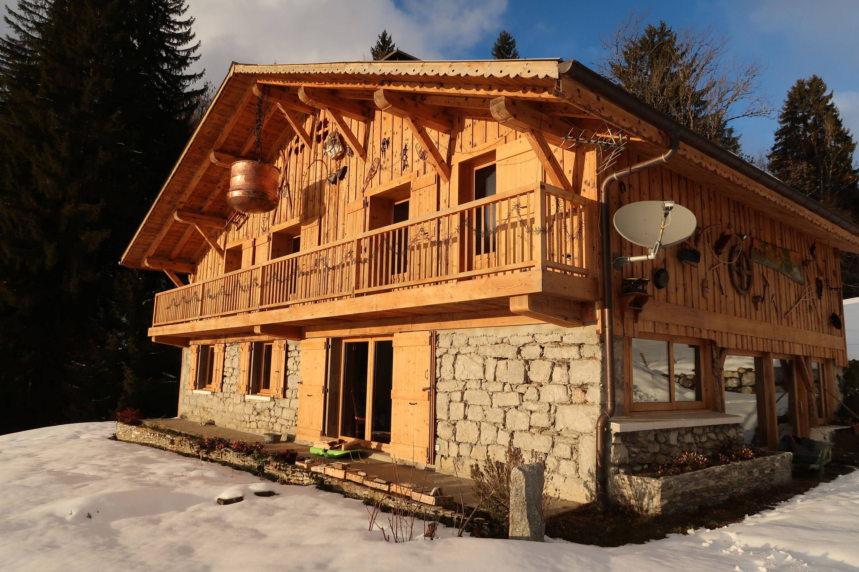 Loue grand chalet 10 à 12 couchages - Samoëns  (74)