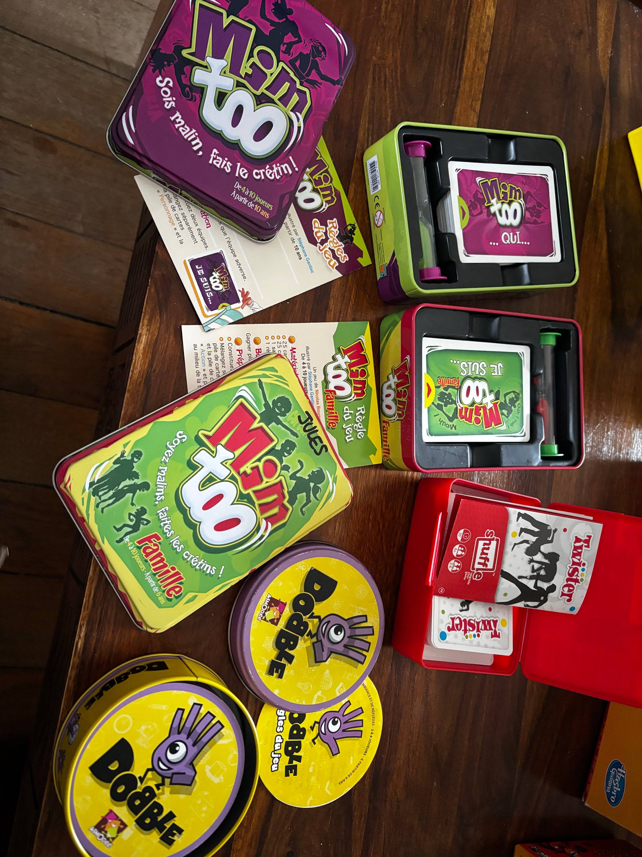 Lot jeux de société enfants
