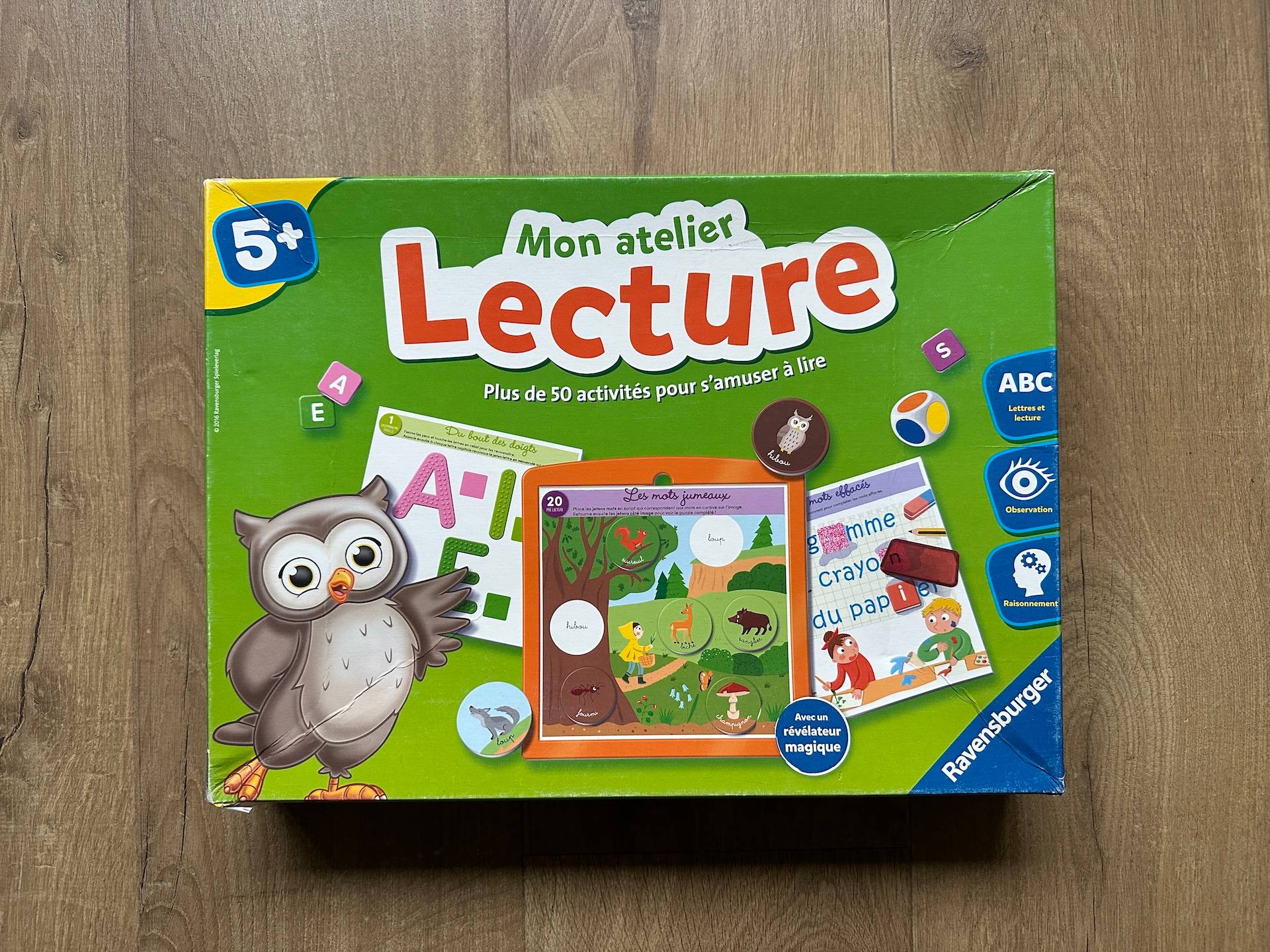 Vends jeu "Mon atelier Lecture"