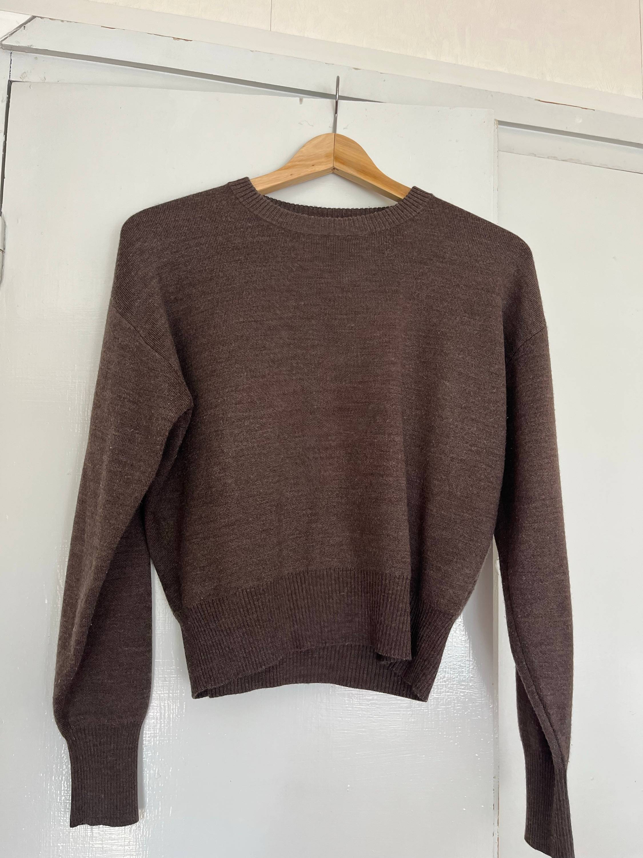 Vends pull marron - Uniqlo - Taille S