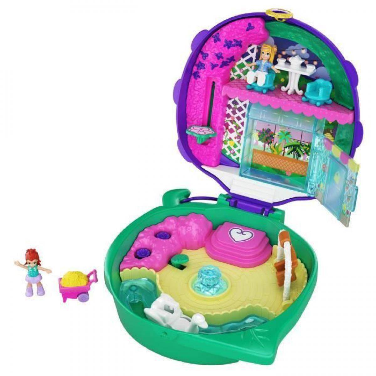 Vends Mattel - Polly Pocket Le Jardin Coccinelle - Coffret mini-figurine - 3