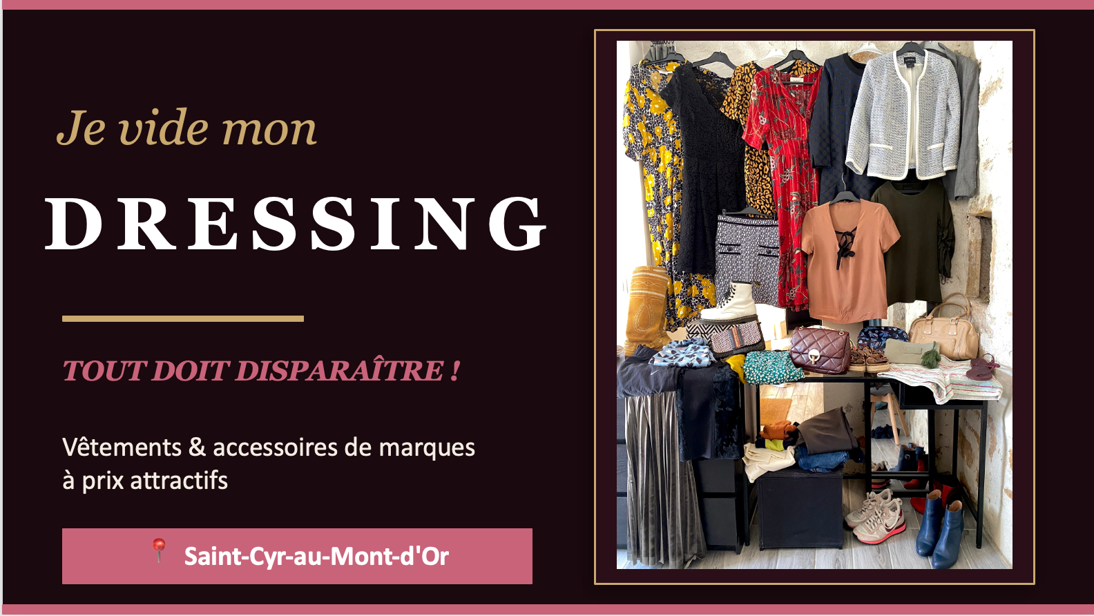 Propose vide dressing - Taille S