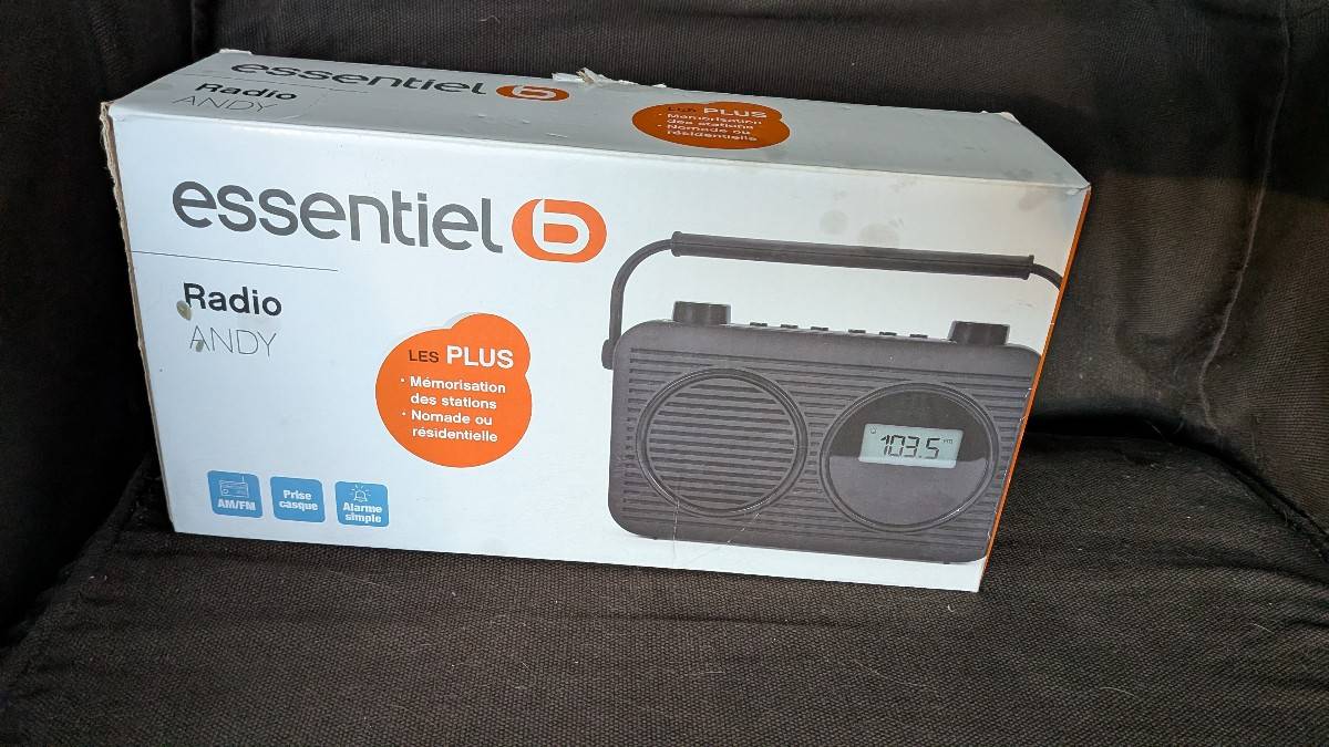 Radio Andy Essentiel de chez Boulanger