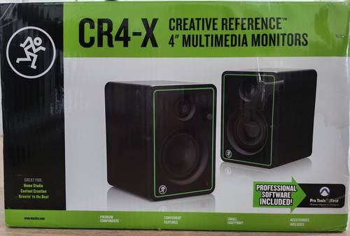 Vends enceintes de monitoring Mackie CR4-X état neuf