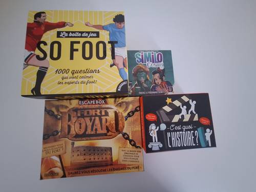 Vends lot de jeux de société