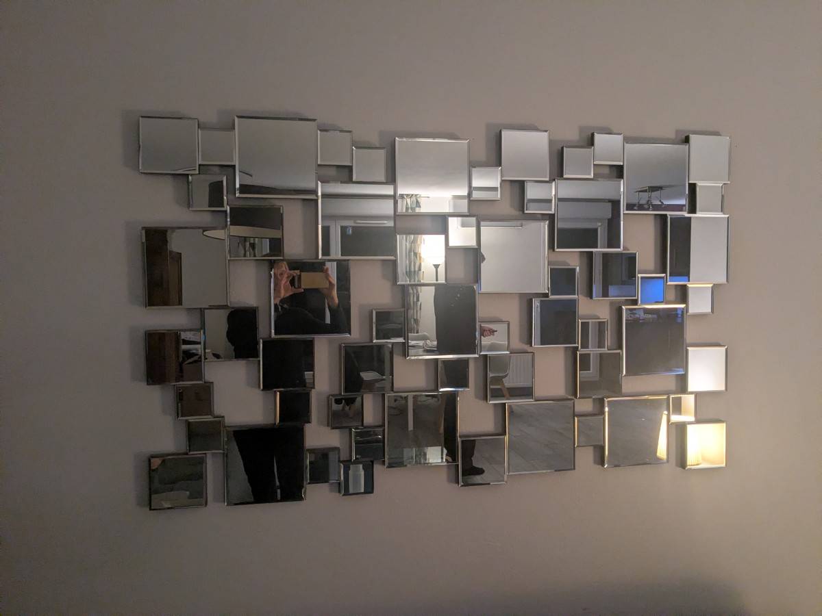 Vends miroir design Maisons du Monde
