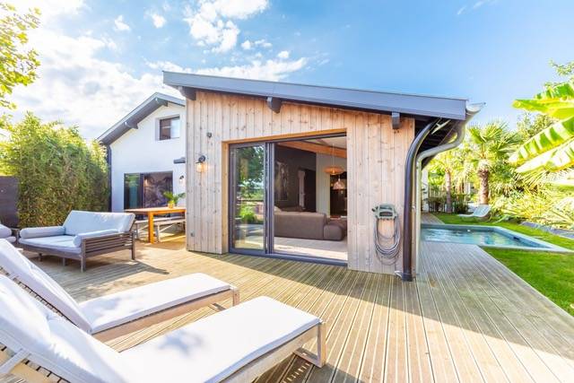 Loue à la semaine Villa, vue Océan piscine 4 chambres 8 couchages Anglet (64)