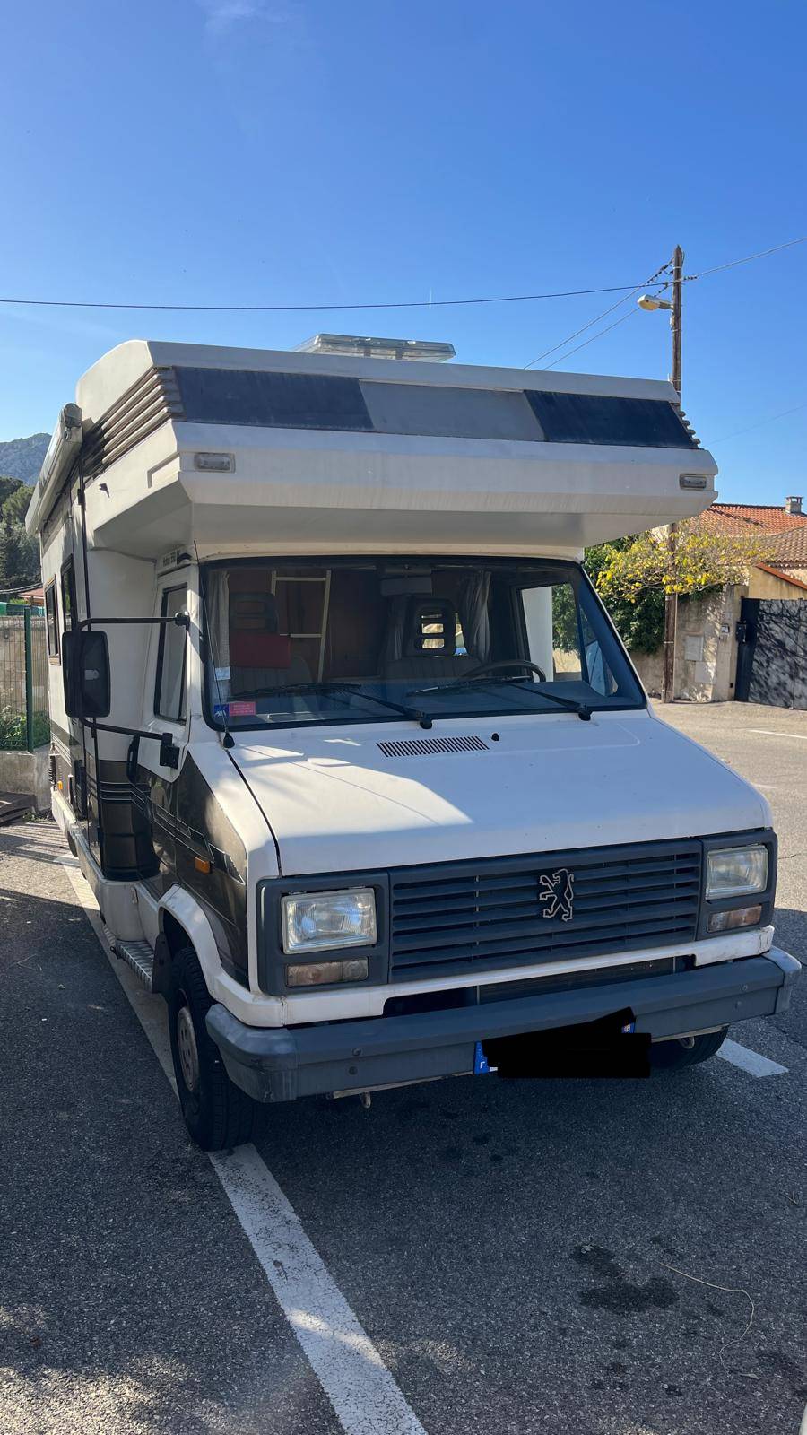 Vends camping car Peugeot J5 Hobby (1990)