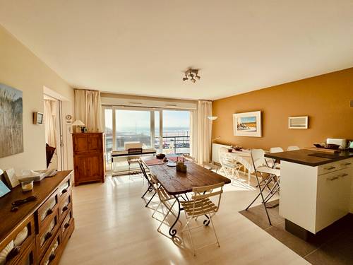 WIMEREUX loue un bel appartement face mer 6 couchages