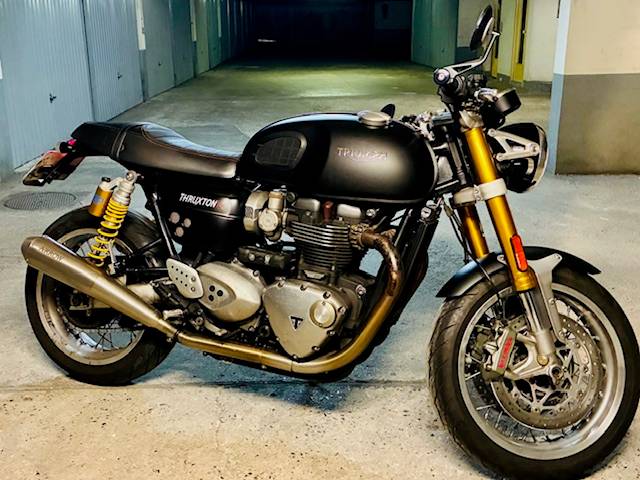 Vends Triumph Thruxton 1200 R, 2016, 29000km