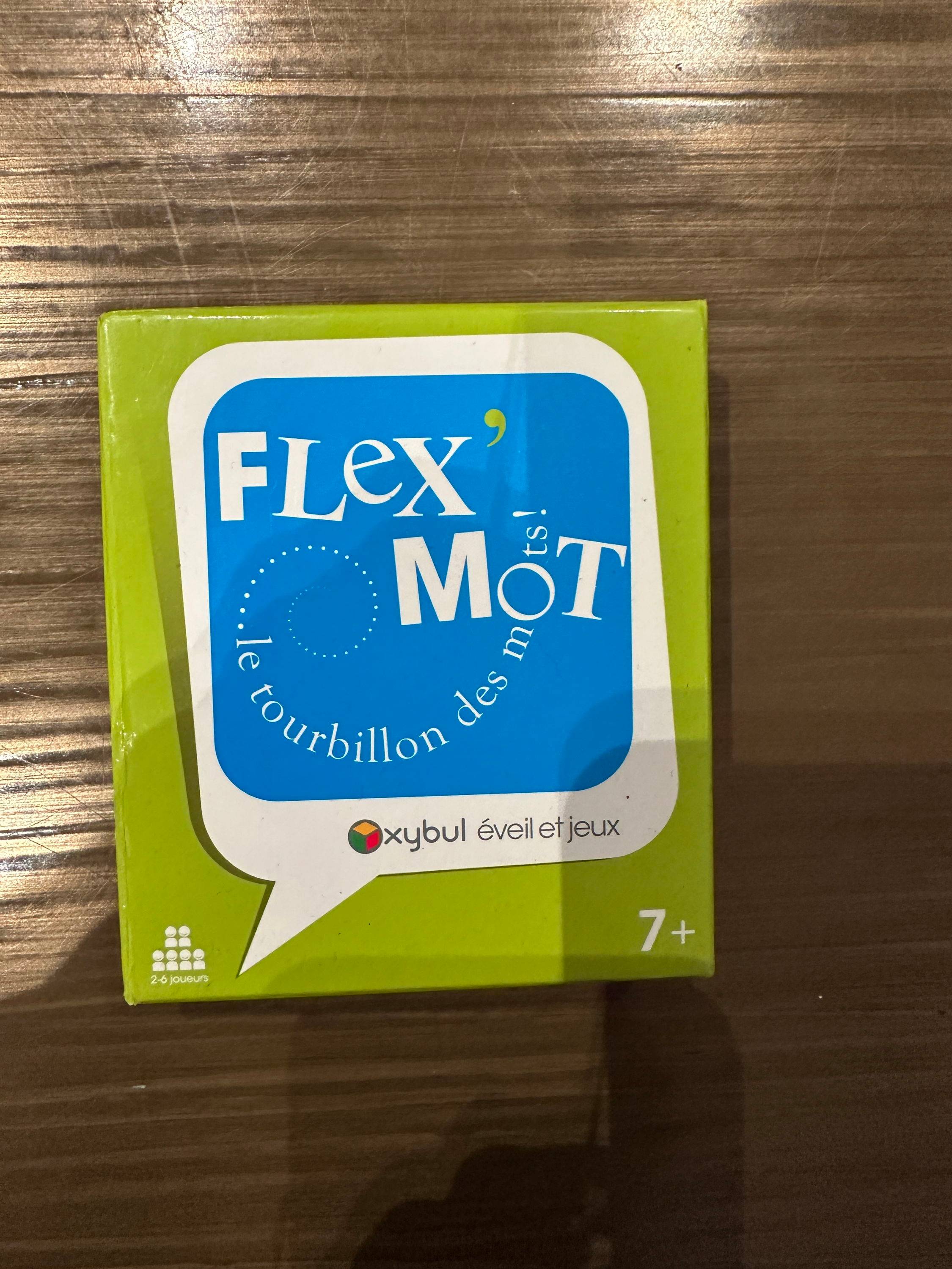 Jeu de cartes "Flex Mot", Oxybul