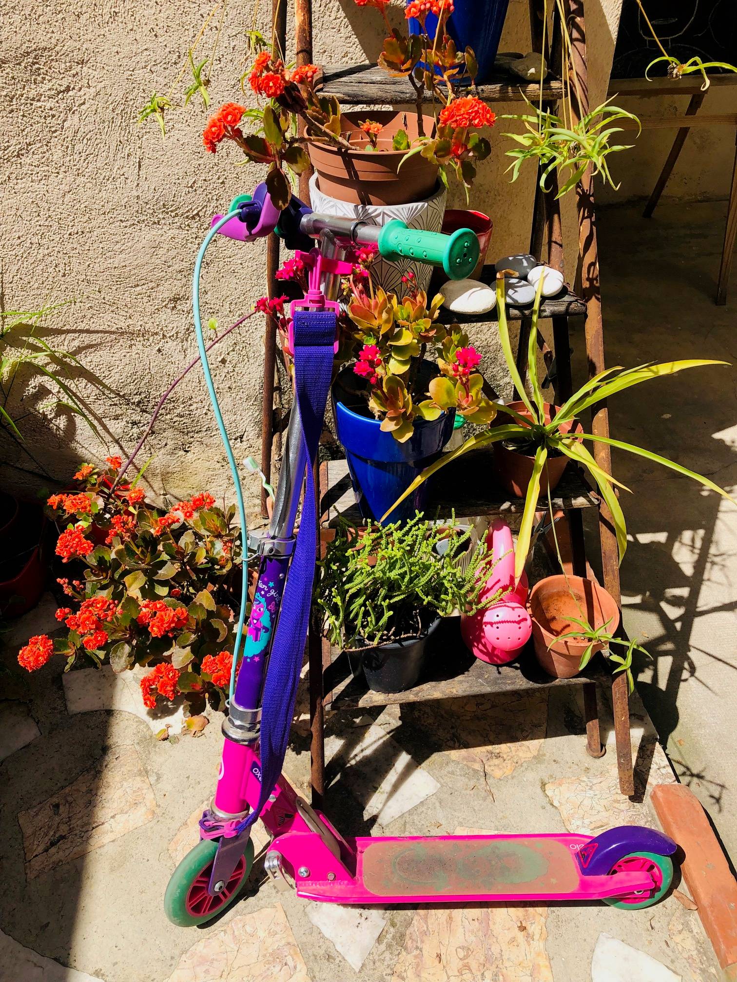 Vends trottinette Oxelo Play 5 enfant taille entre 95 cm et 1,30m