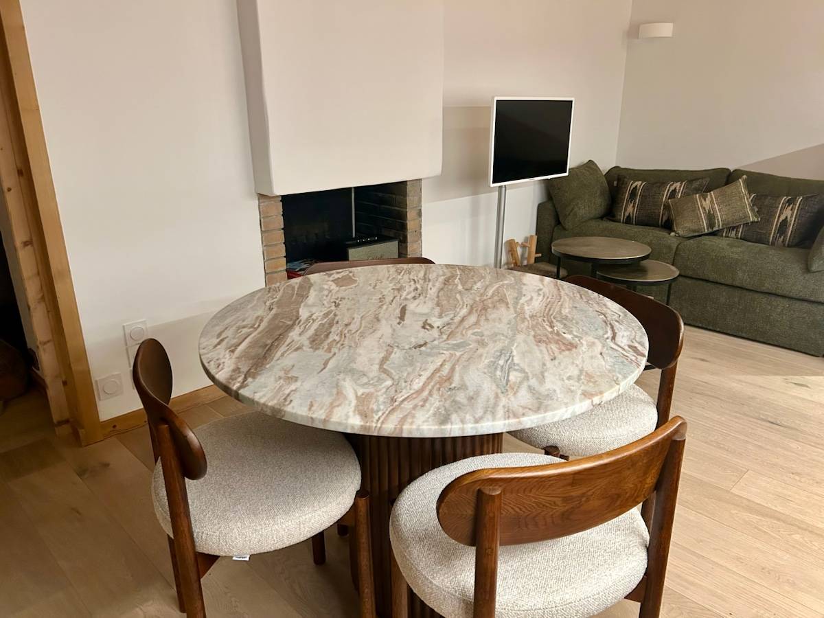 Loue appartement rénové en 2025 avec jardin privatif - 7 couchages - Megève (74)