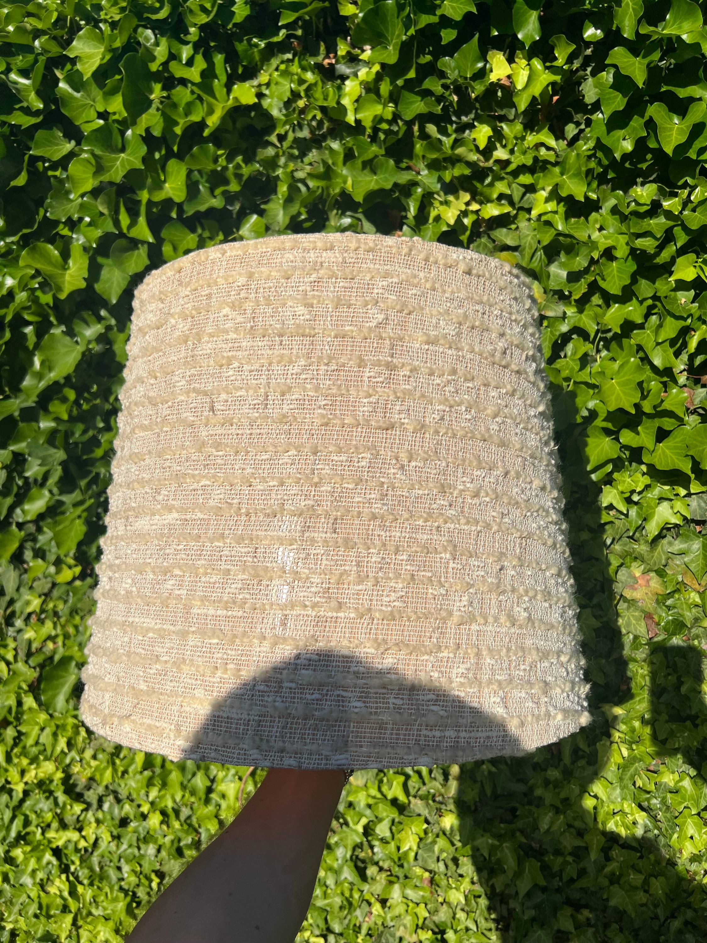 Vends abat-jour beige