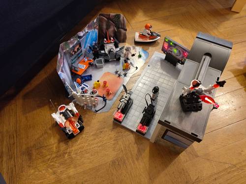 Collection Playmobil agents secrets