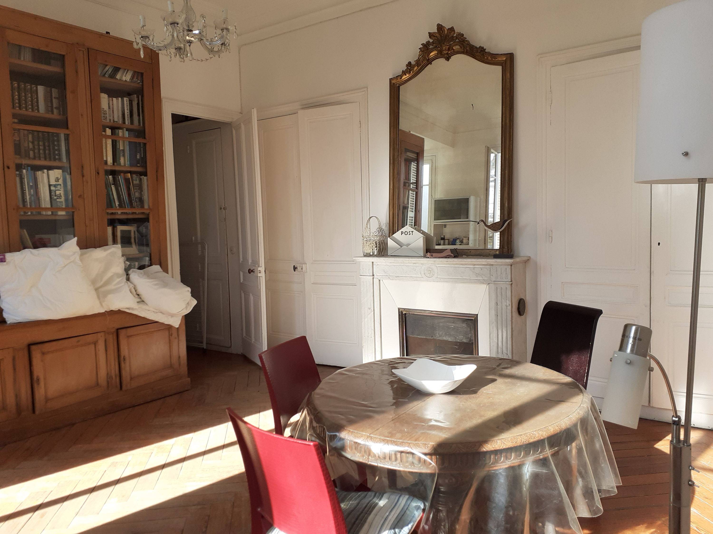 Loue appartement haussmanien 66m² meublé - Rouen Gare