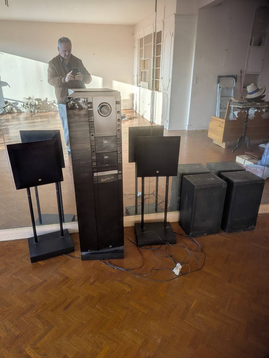 Vends chaine hi-fi K7/DVD/radio marque Dual Manhattan 1100