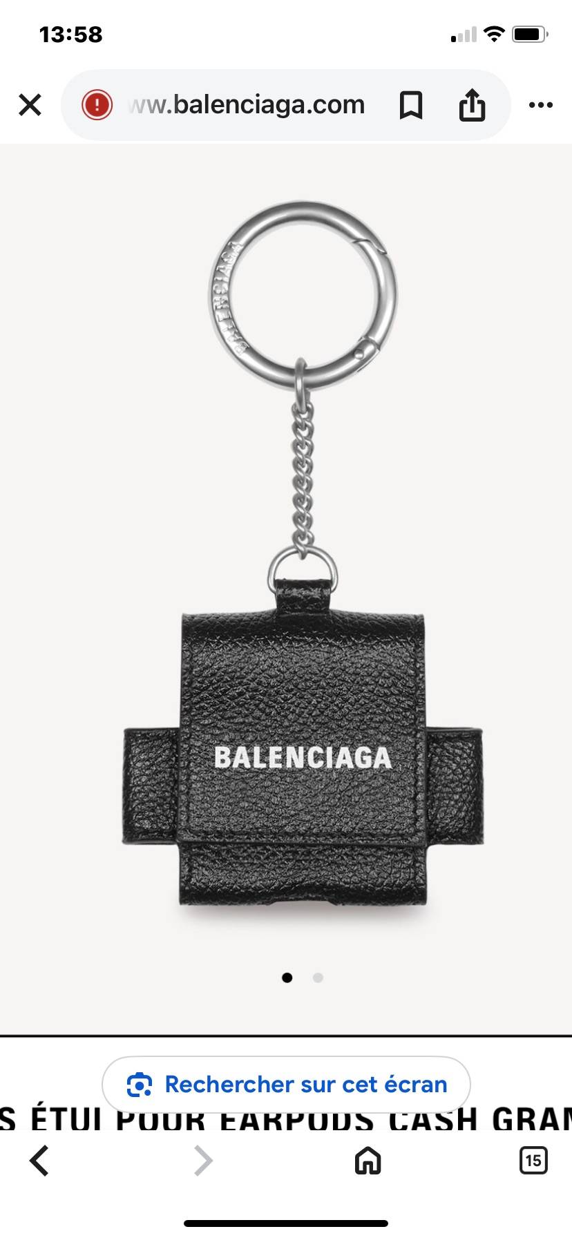 Vends étui AirPods neuf Balenciaga