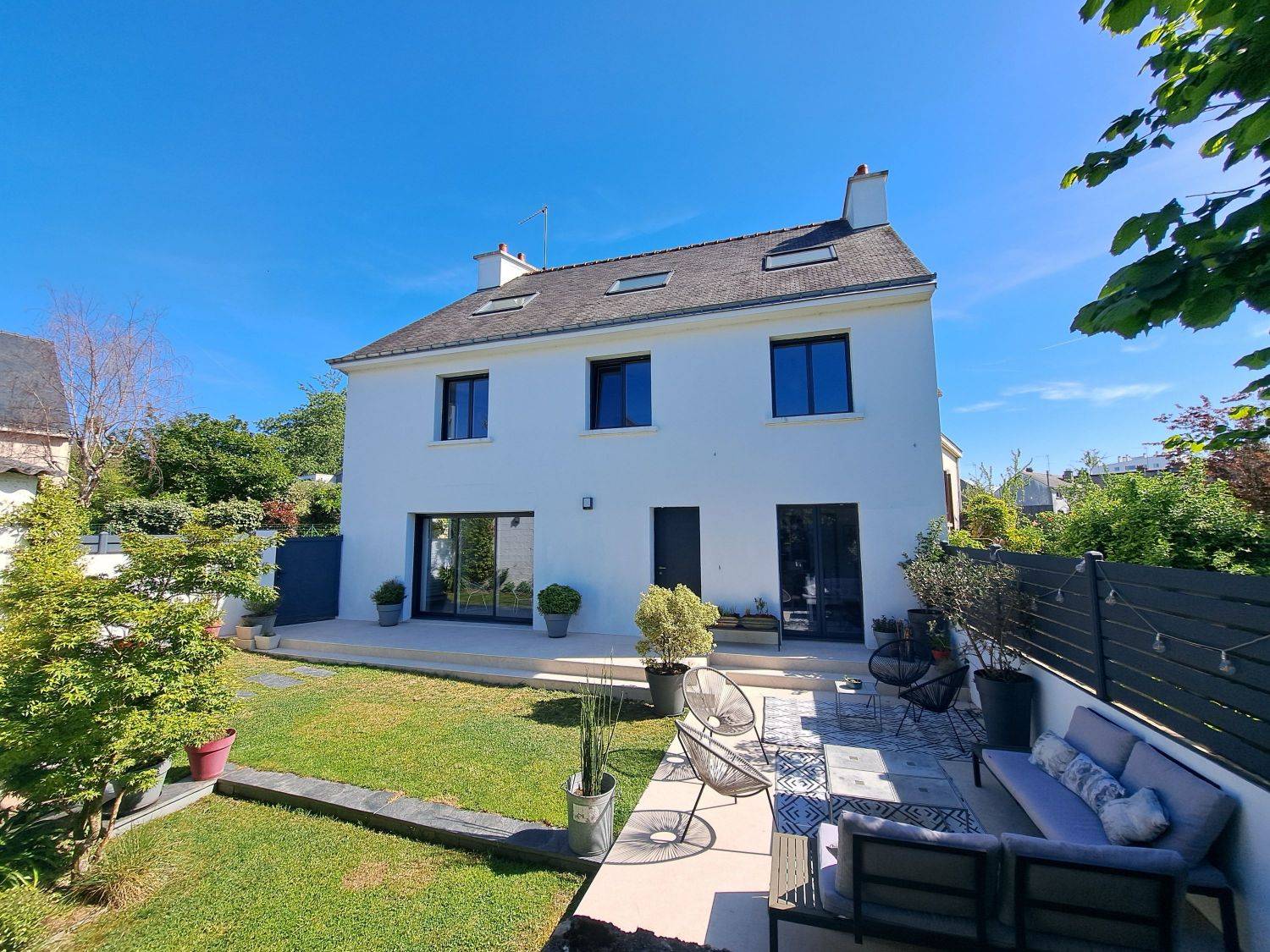 Loue maison avec jardin dans le centre ville - 8/9 couchages - Vannes (56)