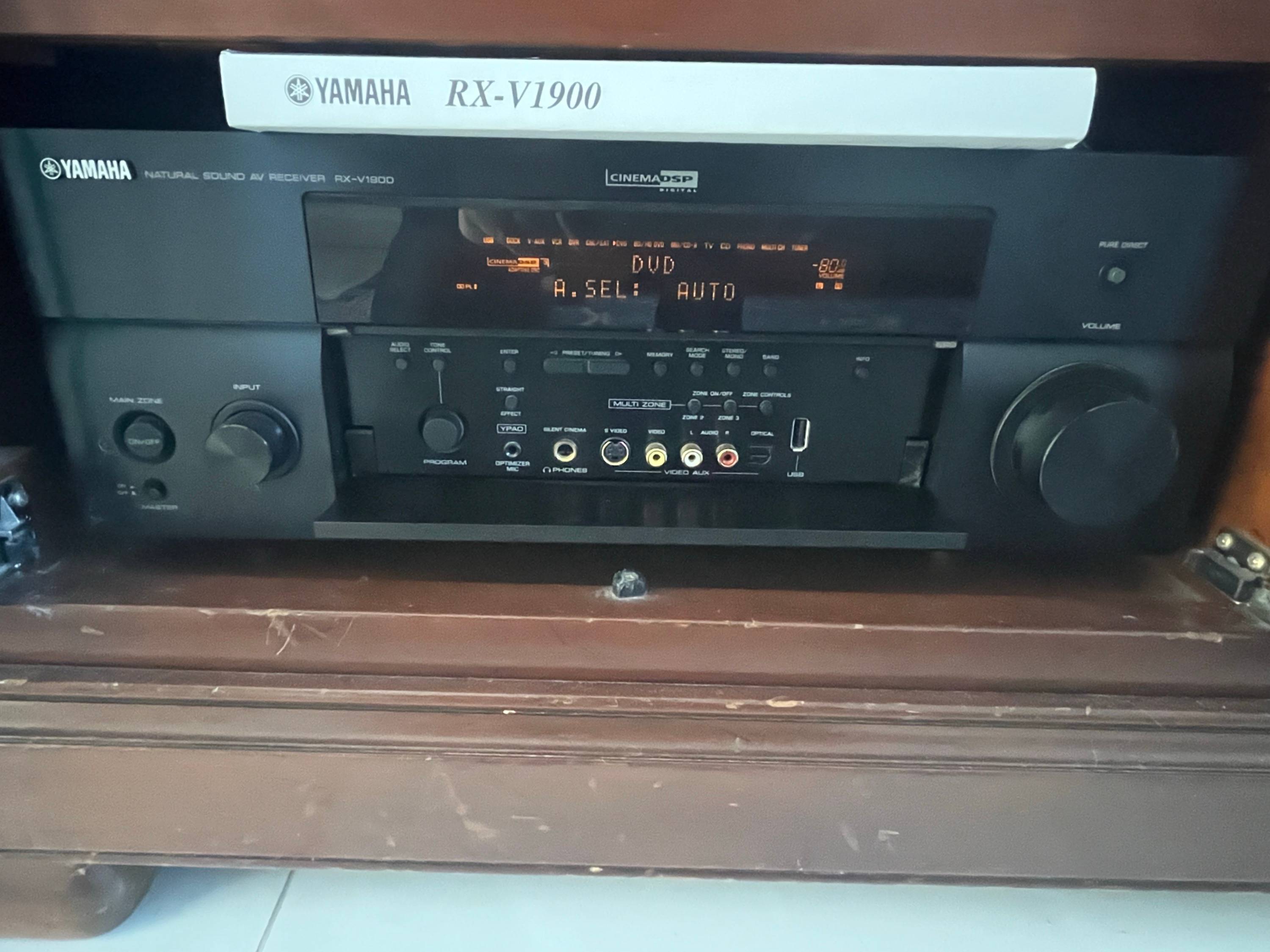 Vends ensemble home cinéma - l’ampli