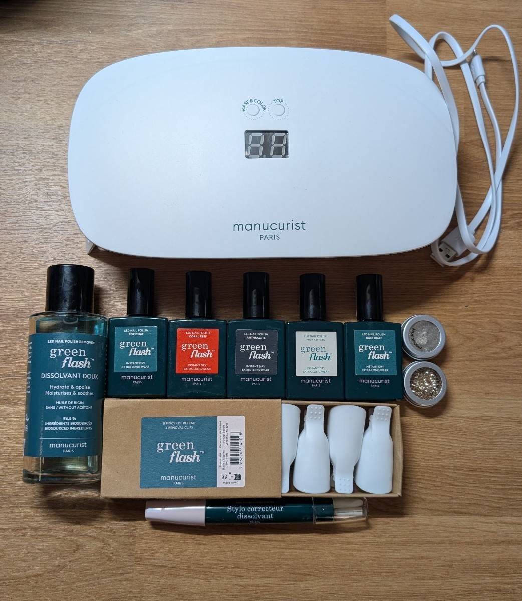 Kit manucurist vernis semi permanent