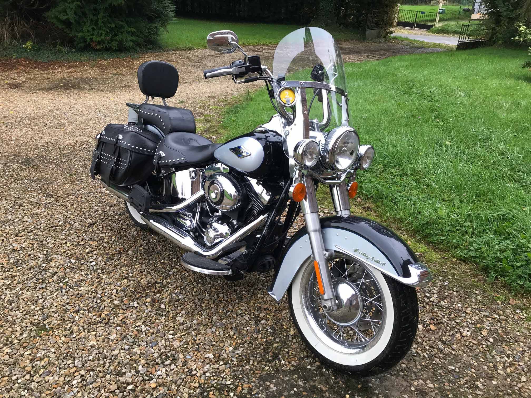 Vends moto Harley Davidson Softail Heritage Classic, 2012, 35800km