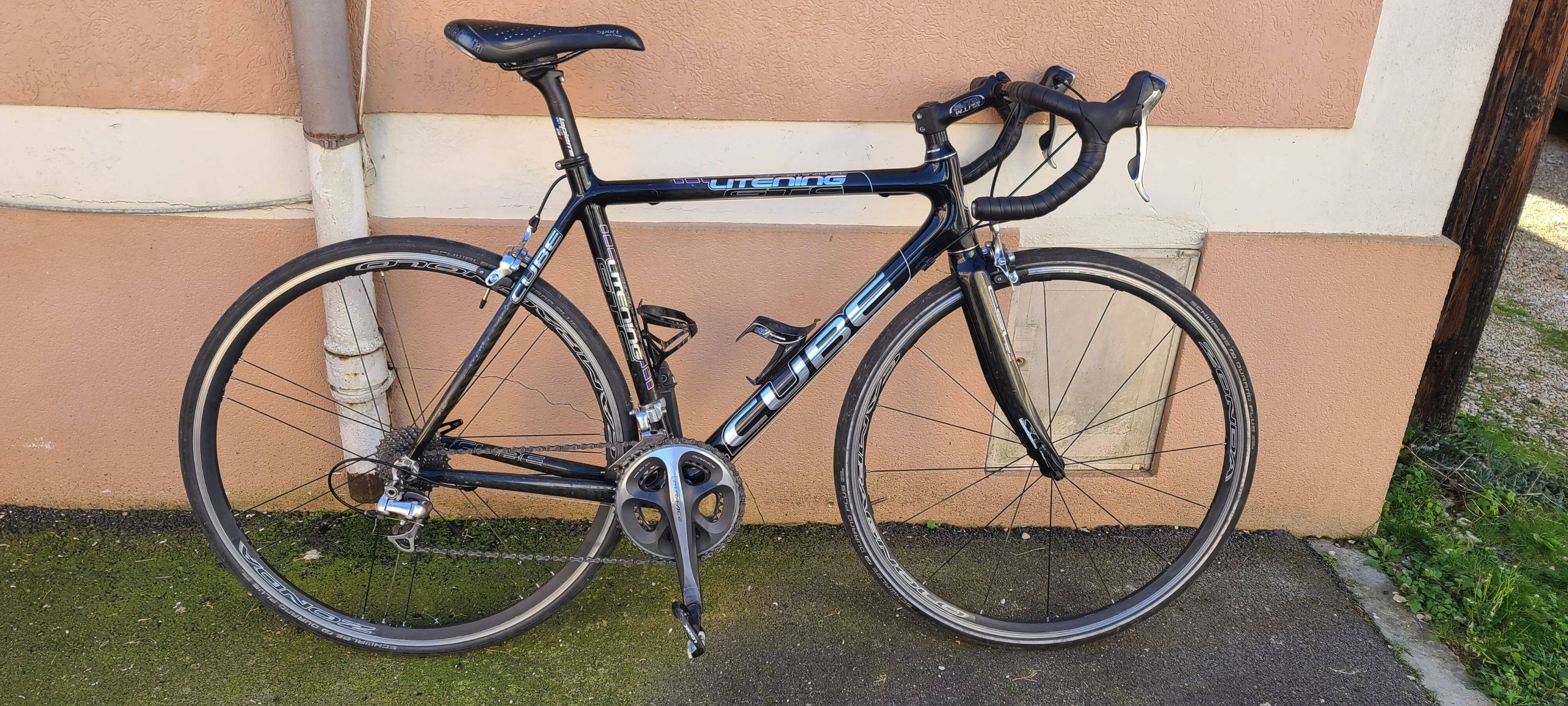 Vends vélo carbone Cube Litening taille M