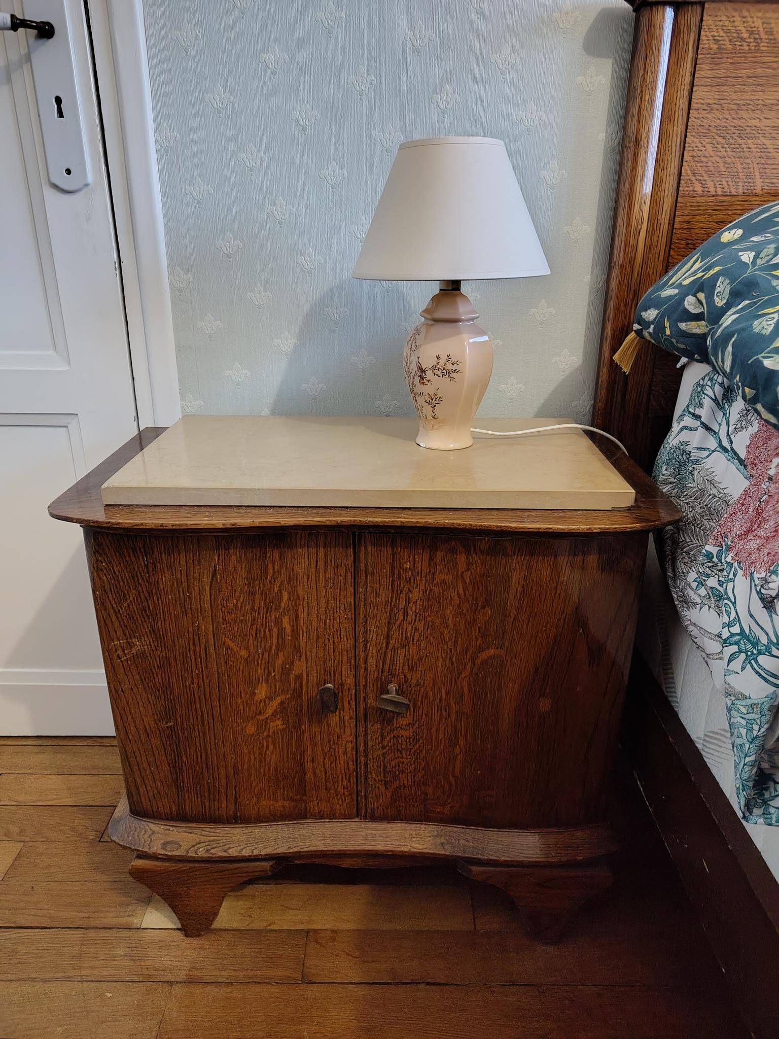 Vends table de nuit ancienne, meuble d'appoint