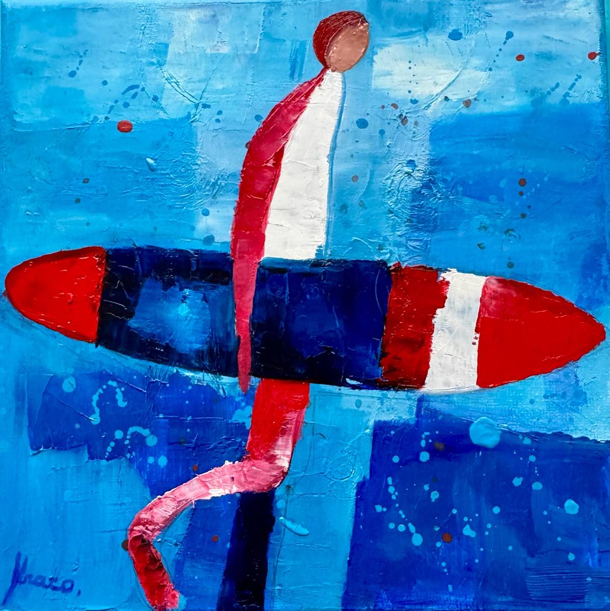 Tableau réalisé à la peinture à l’huile