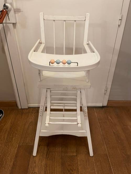 Vends chaise haute marque Combelle