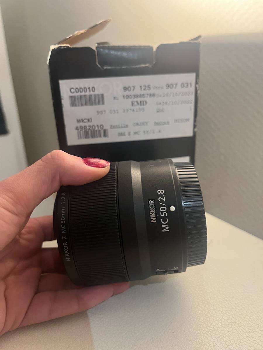 Vends NIKON Z MC 50MM F/2.8 MACRO NIKKOR - La beauté se cache dans les détails