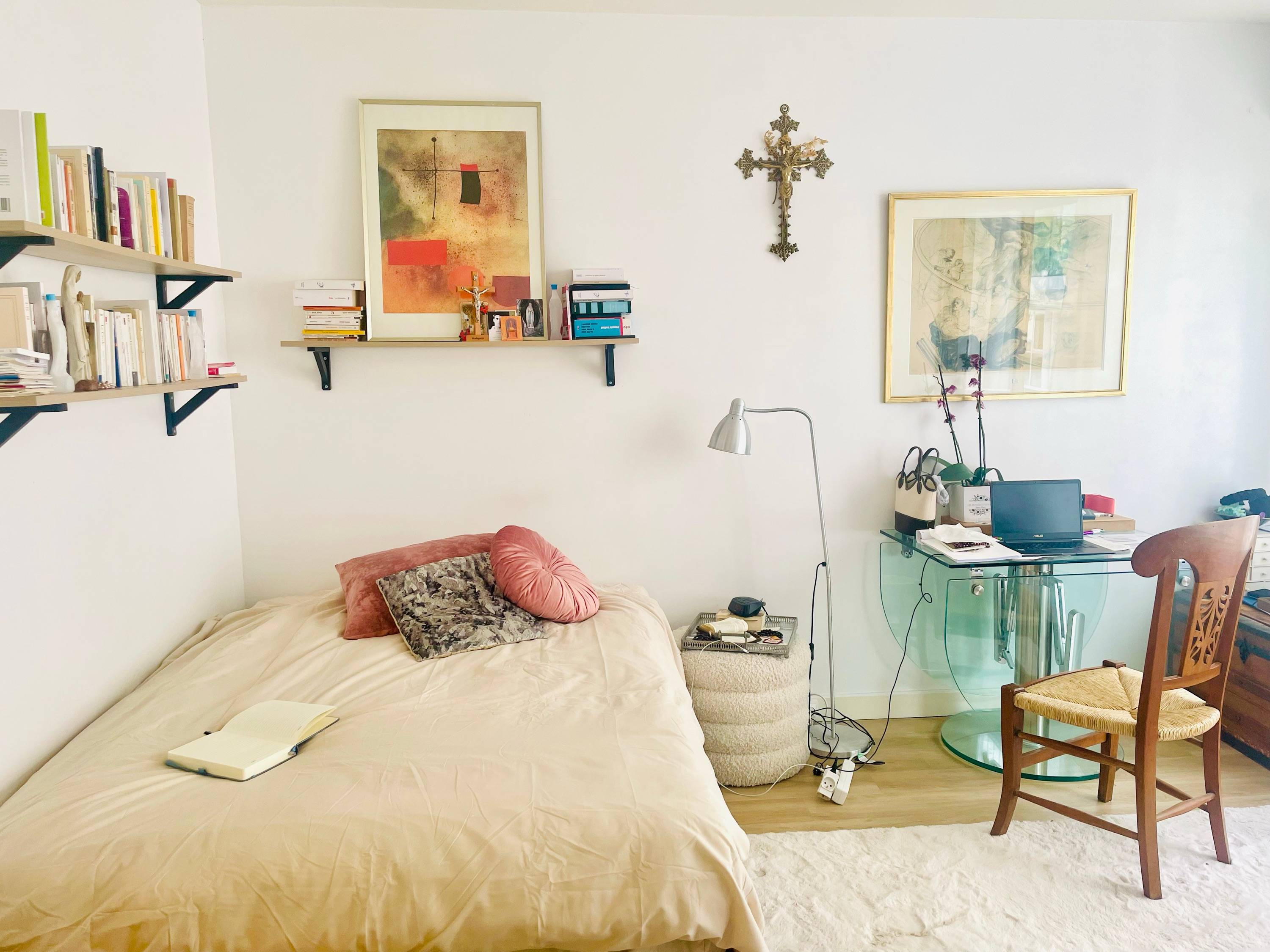 Loue studio meublé - 29m² - Paris 16ème Victor Hugo - juillet août