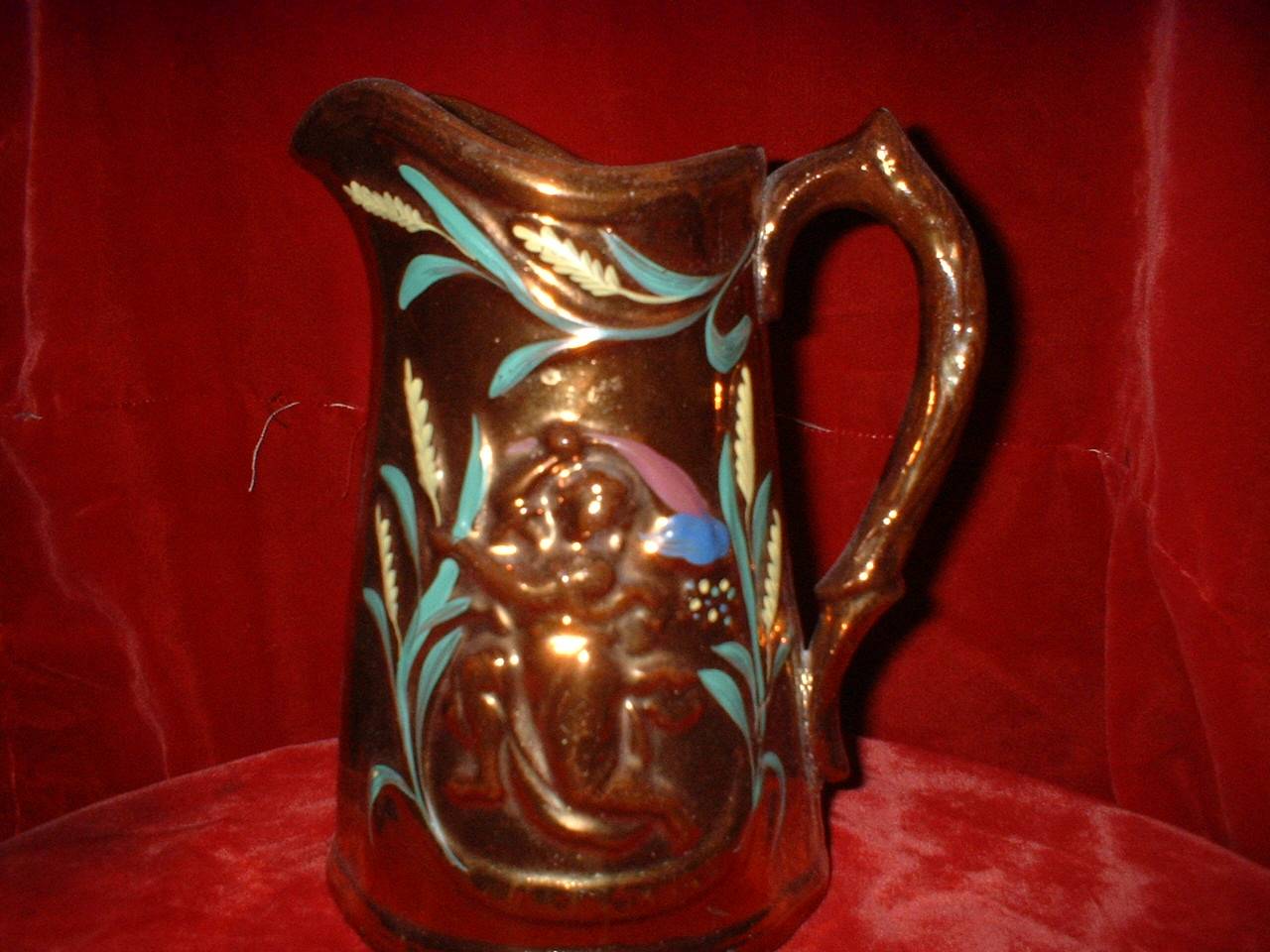 Grès de Jersey Pichet Angleterre blé XIXème 19ème