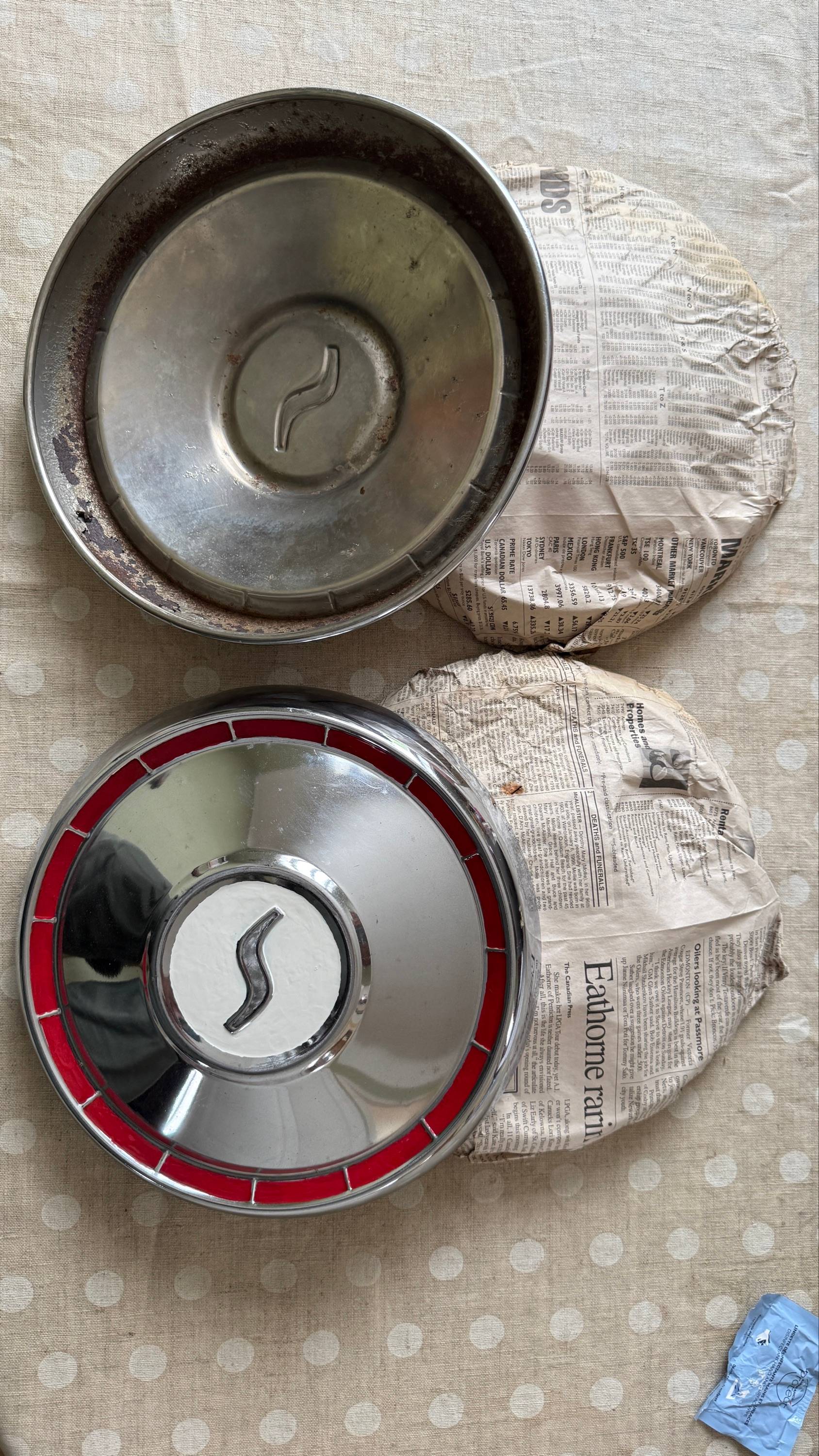 Vends enjoliveur vintage studebaker