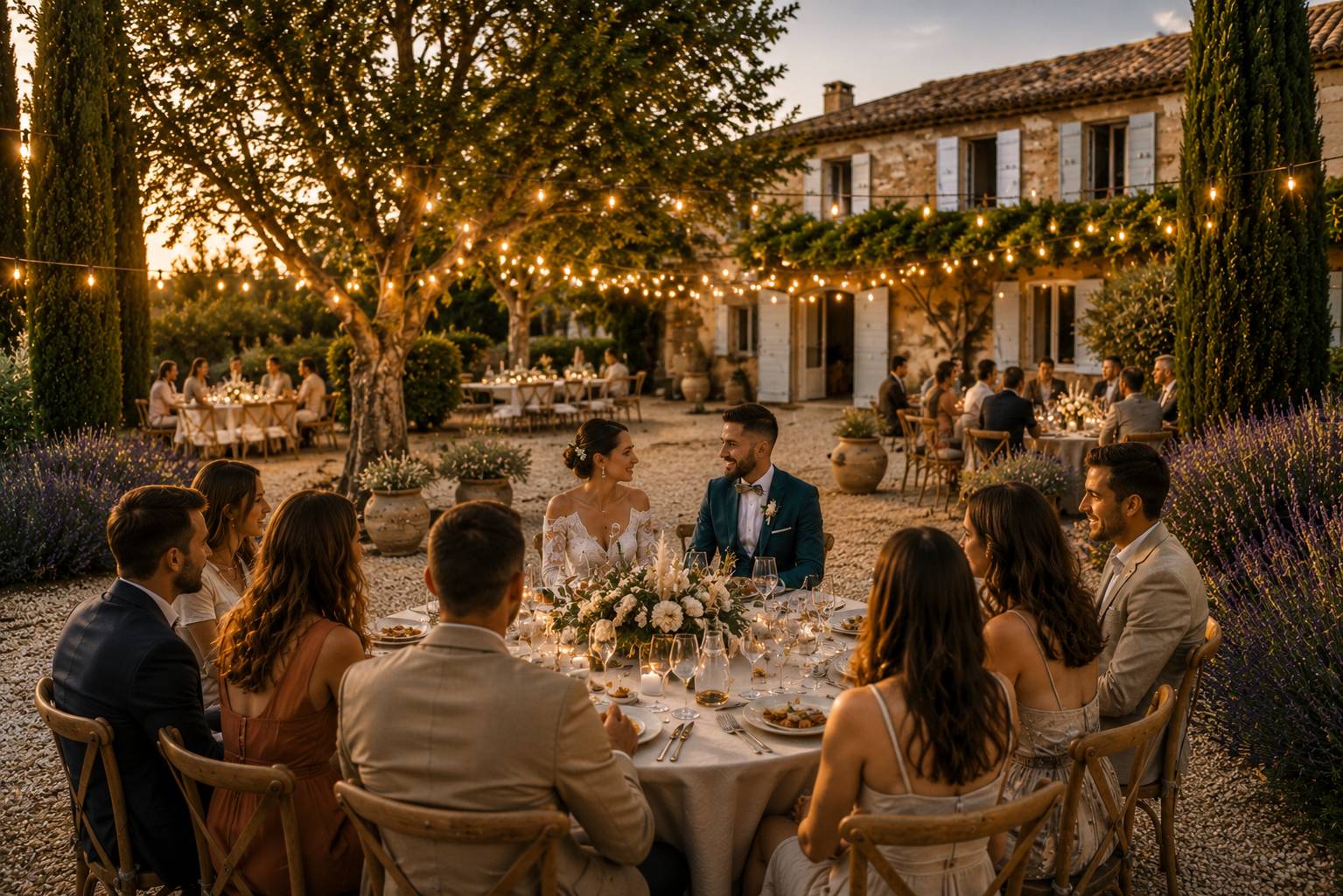 Propose privatisation d’un mas provençal pour mariages et événements - Mas du Perussier - Luberon