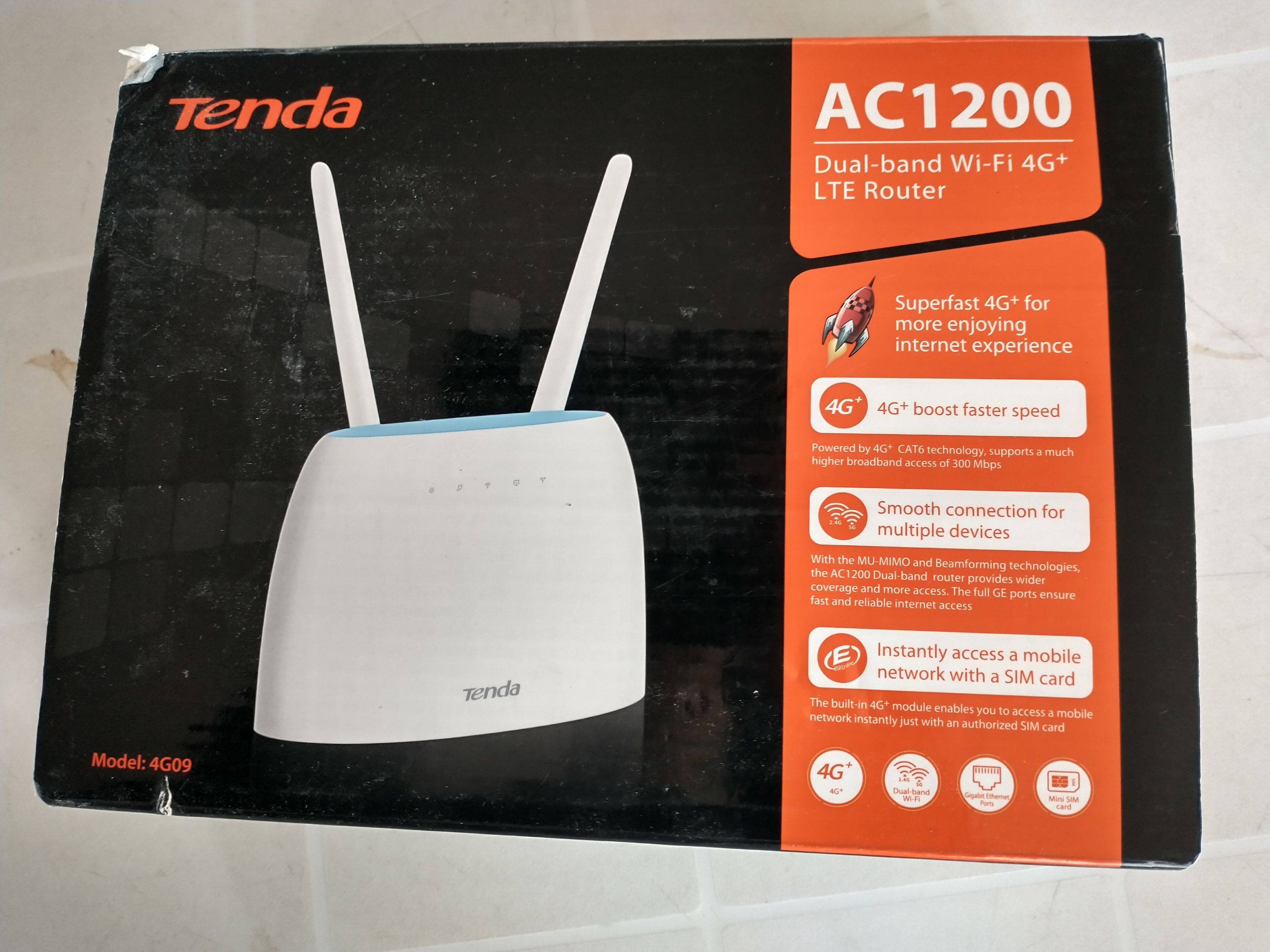 Vends routeur bi bande 4G Wifi