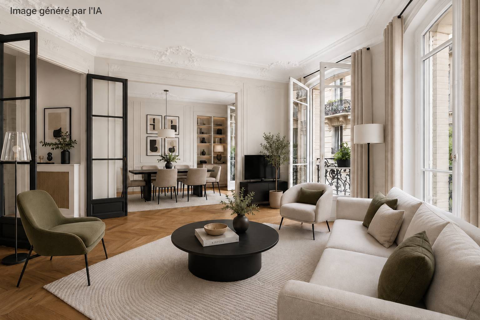 Vends appartement familial - 161m² - La Muette